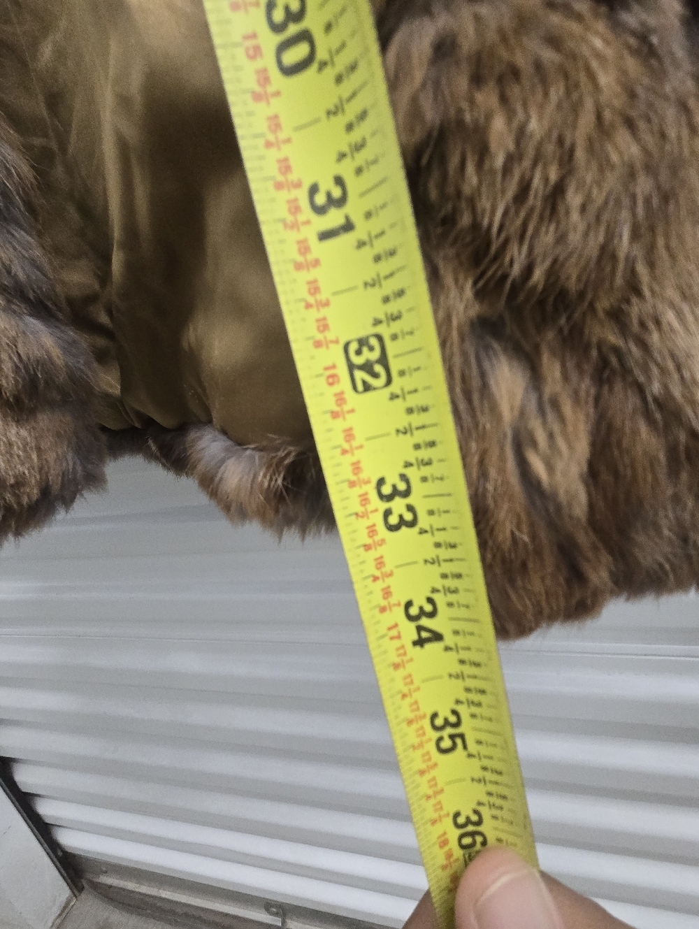 Dino Ricco Rabbit Fur Coat Size Large - Picture 14 of 16